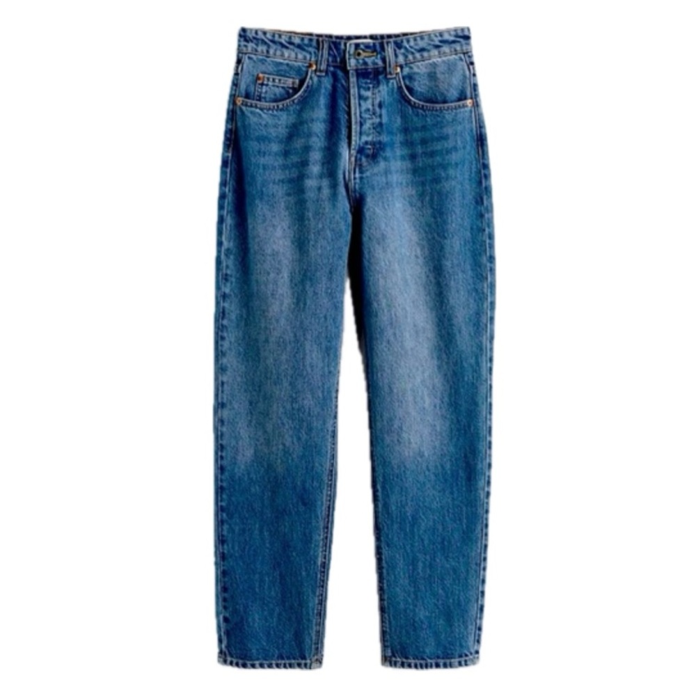 H&M Tapered High Waisted Ankle Jeans Size 14